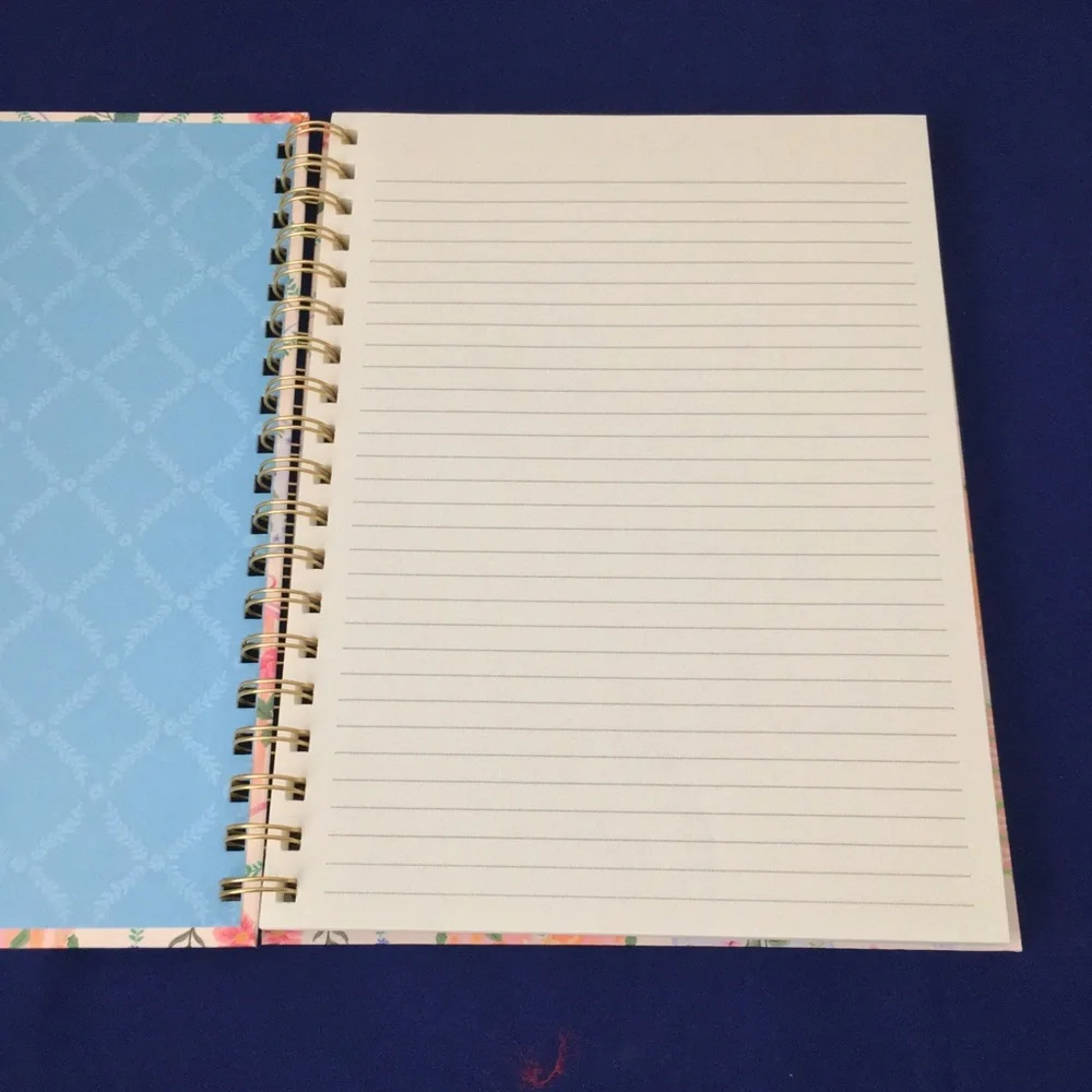 Clementine Spiral Notebook ~ Beautiful Florals and Fruit